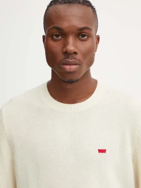 Levi's pulover bărbătesc cu lână bej