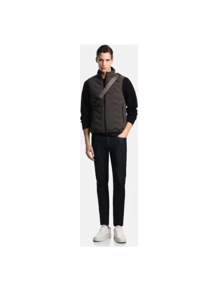 Bluza Emporio Armani z nadrukiem z dżerseju czarna
