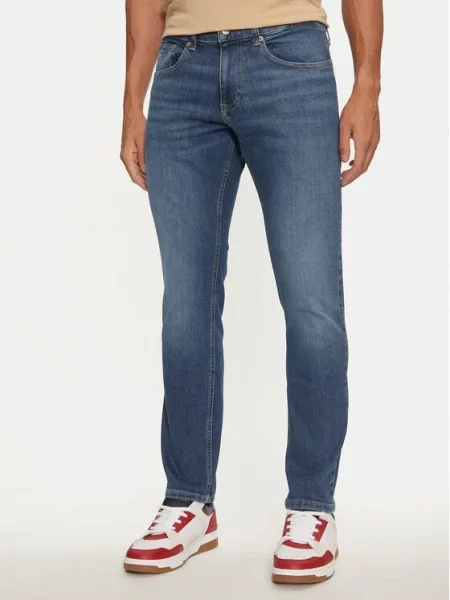 Tommy Jeans Jeansy Scanton granatowy