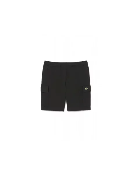 Szorty Lacoste polarowe czarne