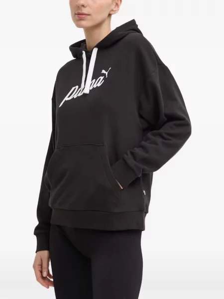 Hanorac cu glugă Puma negru
