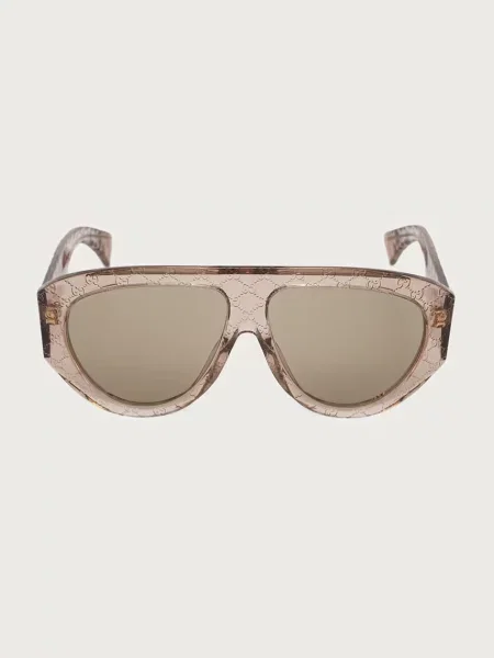 Gucci ochelari de soare pentru bărbați bej
