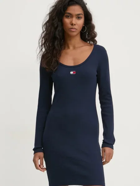 Tommy Jeans Obleka modra
