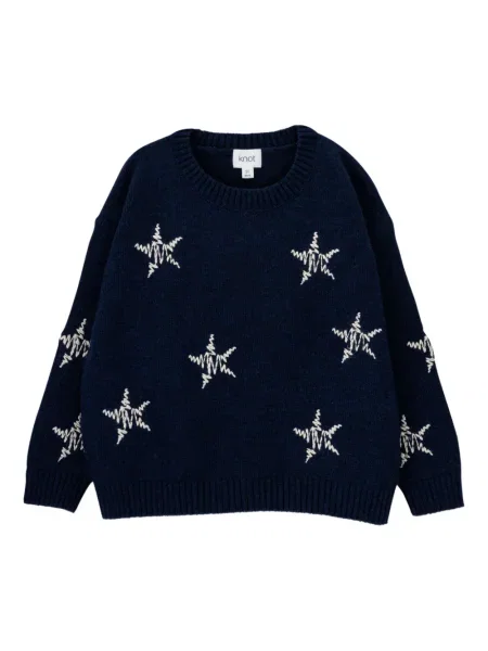 Sweter dziecięcy Knot niebieski