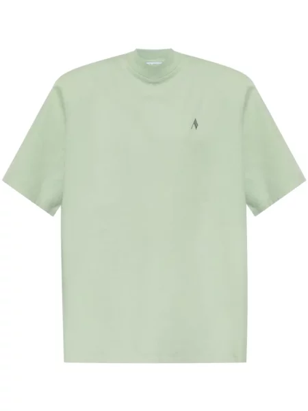 Tricou The Attico cu broderie verde