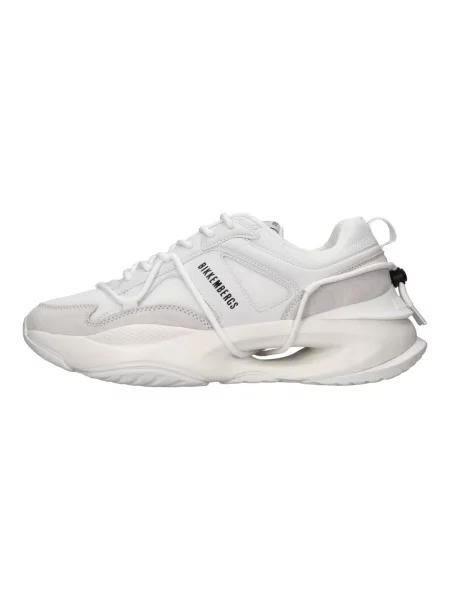 Sneakersy Bikkembergs zamszowe białe