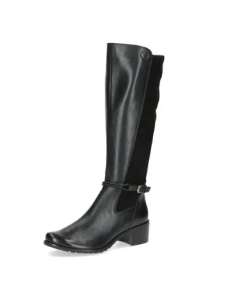 Botki Caprice eleganckie czarne