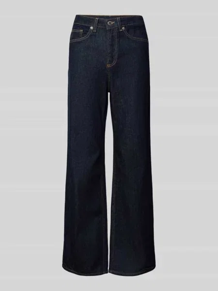 Vero Moda Jeansy Tessa Granatowy Wide Leg