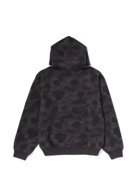 Decupat hanorac cu glugă A Bathing Ape® negru