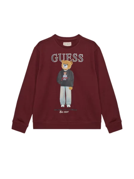 Guess Pulóver Bordó