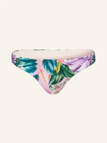 Pilyq Bikinové Kalhotky Brazilky Basic Ruched Teeny fialová/ růžová zelená