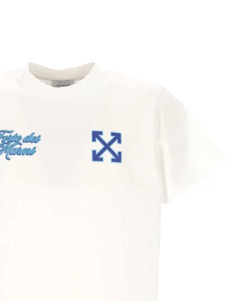 Tricou Off-white cu imagine alb