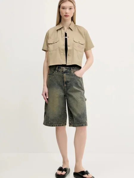Сорочка Dickies relaxed класичний комір зелений