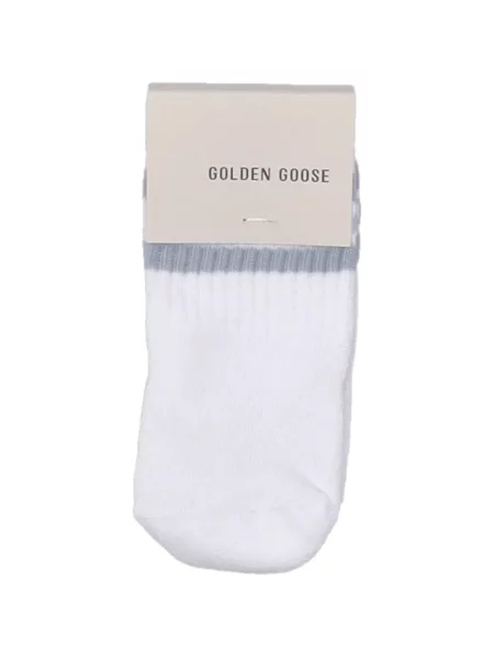 Skarpety dziecięce Golden Goose białe