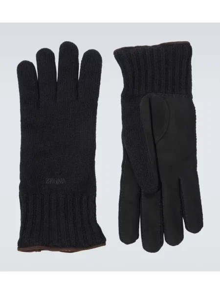 Mănuși Zegna din piele negru