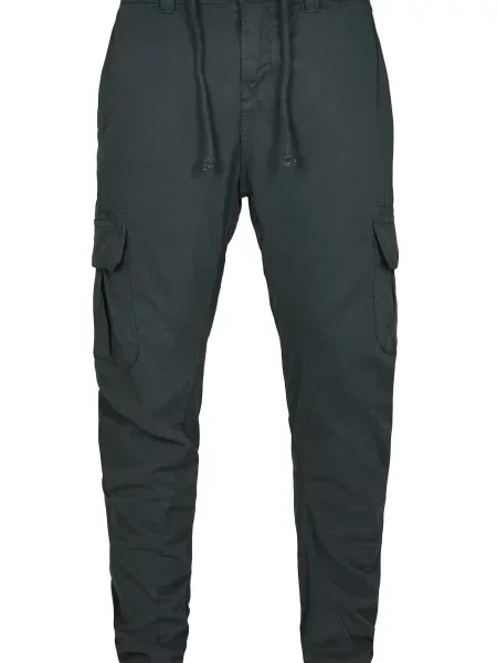 Běžecké tepláky Urban Classics zelené