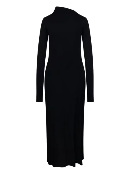 Rochie Sportmax asimetrică negru