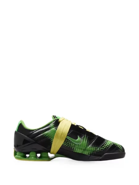 Hanorac Nike cu broderie alergare verde