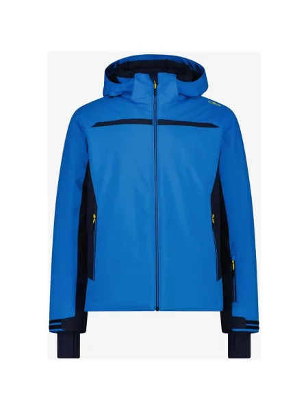 Kurtka z kapturem CMP Twill Ski jaskrawy 52 niebieski