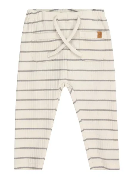 Lil'Atelier Leggings NBMKail gri închis alb