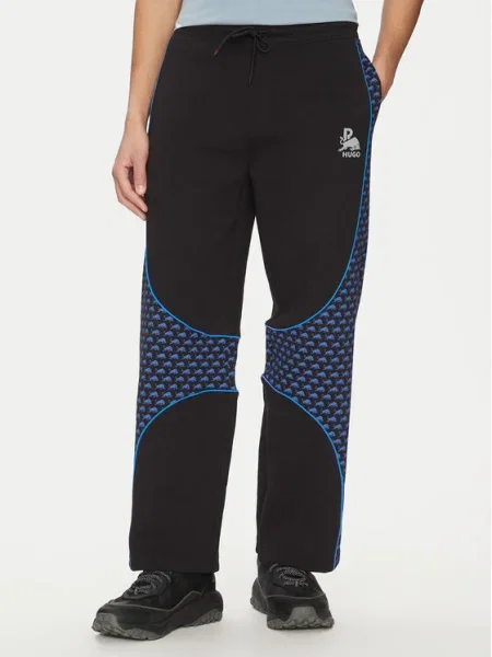 HUGO Pantaloni trening Dinodie_RB negru