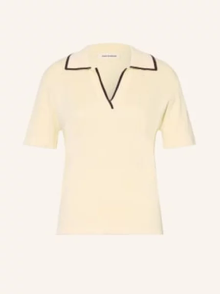 Sofie Schnoor Dzianinowa Koszulka Polo Jamiesw weiss