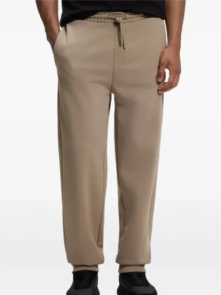 Pantaloni Boss alergare maro
