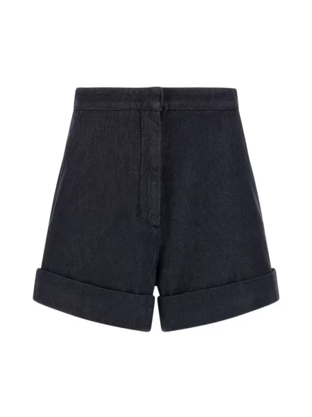 Szorty jeansowe Max Mara niebieskie
