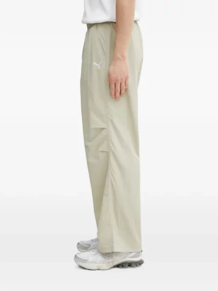 Pantaloni Puma cu autograf cu cordon gri