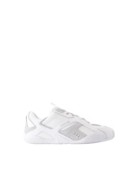 Sneakersy Versace zamszowe białe