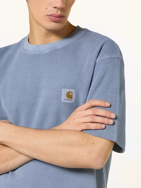 Carhartt Wip Tričko Nelson modrá