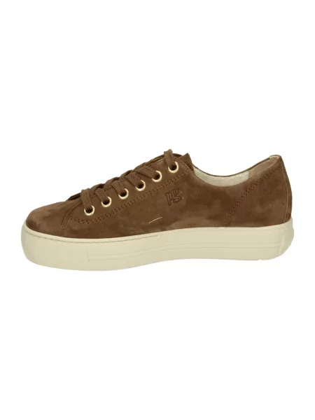 Sneakersy Paul Green skórzane zielone