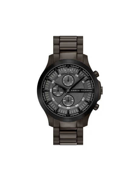 Hodinky Armani Exchange Hampton hnedá