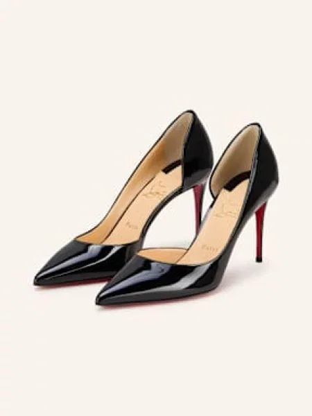Christian Louboutin Lakované Lodičky Iriza 85 černá