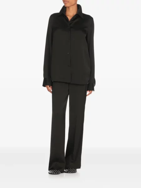 Cămașă Jil Sander lungă negru