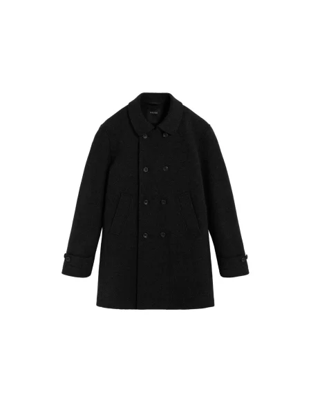 Scalpers Palton de primăvară-toamnă Dean' negru