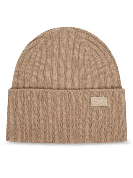 Czapka Weekend Max Mara brązowa
