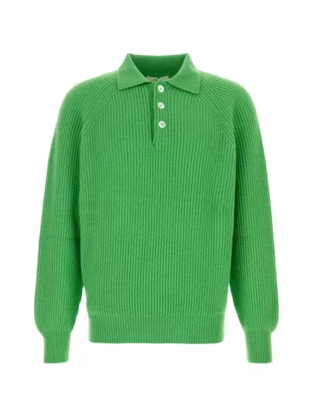 Pulover Umit Benan din cașmir verde