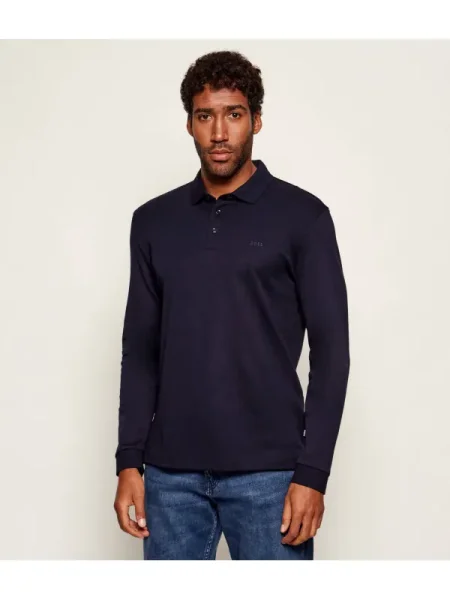 BOSS BLACK Polo Pado 30 | regular fit negru