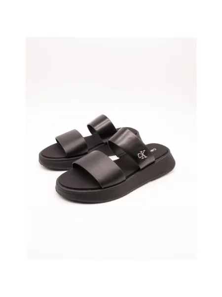 Tenisky Calvin Klein Jeans Sandal Slide Double Black EUR 41 černé