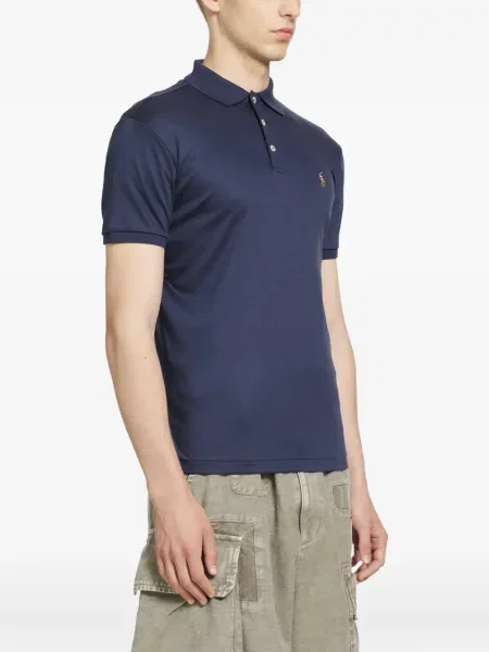 Polo Polo Ralph Lauren με αυτόγραφο μπλε