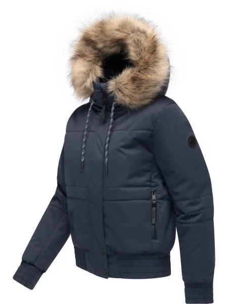 Ragwear Zimná bunda Deluxia Youmodo námornícka modrá