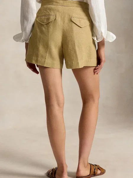 Polo Ralph Lauren шорти лляні DELAVE LINEN-WVN-SHORTS