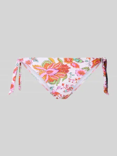 Figi bikini we wzór na całej powierzchni model HOUTEBA DASIA' Banana Moon białe