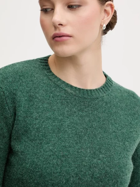 Шерстяной свитер United Colors Of Benetton серый