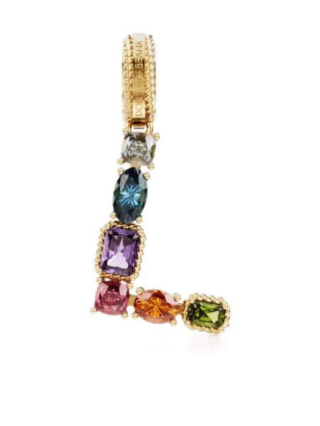 Pandantiv Dolce & Gabbana Rainbow cu strasuri galben