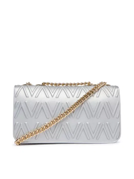 Valentino Ročna torba Alexia Summer Srebrna