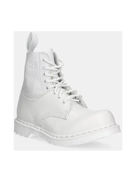 Botki Mm6 Maison Margiela skórzane białe