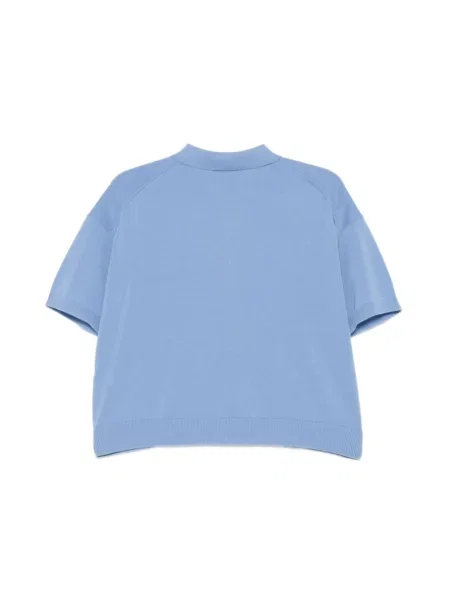 Koszulka polo Semicouture niebieska