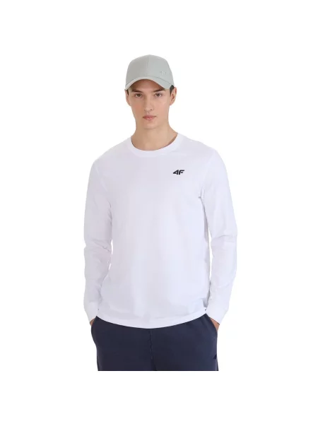 4F koszulka z długim rękawem longsleeve XXL biała
